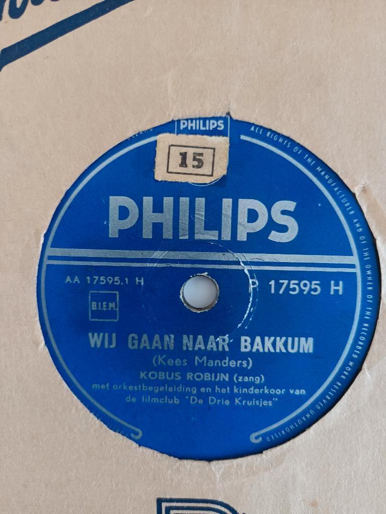 Kobus Korbijn - Wij Gaan Naar Bakkum  (78 Toeren), Cd's en Dvd's, Vinyl | Nederlandstalig, Ophalen of Verzenden, Zo goed als nieuw