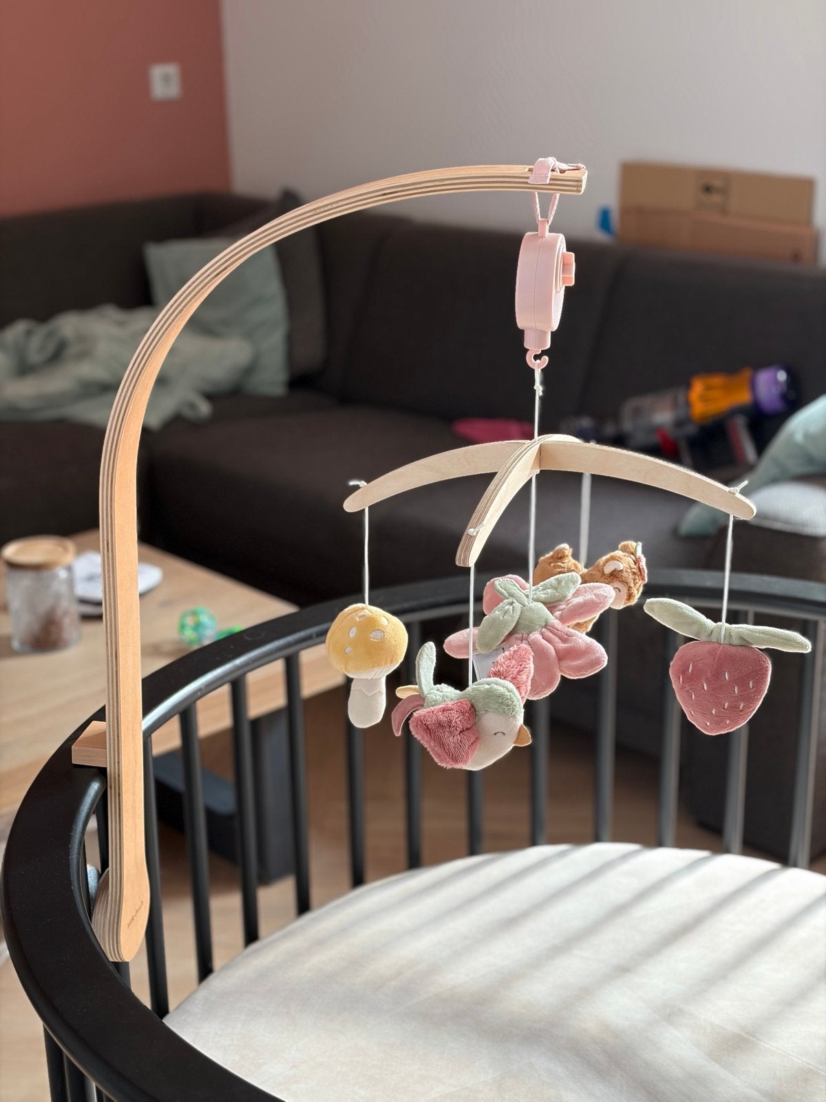 Little Dutch Muziekmobiel - fairy garden, Ophalen, Zo goed als nieuw, Mobiel, Met geluid