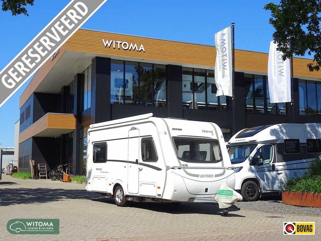 Eriba Nova Light Runner 465 Verkocht, Caravans en Kamperen, Standaardzit, Bedrijf, Overige typen, 4 tot 5 meter