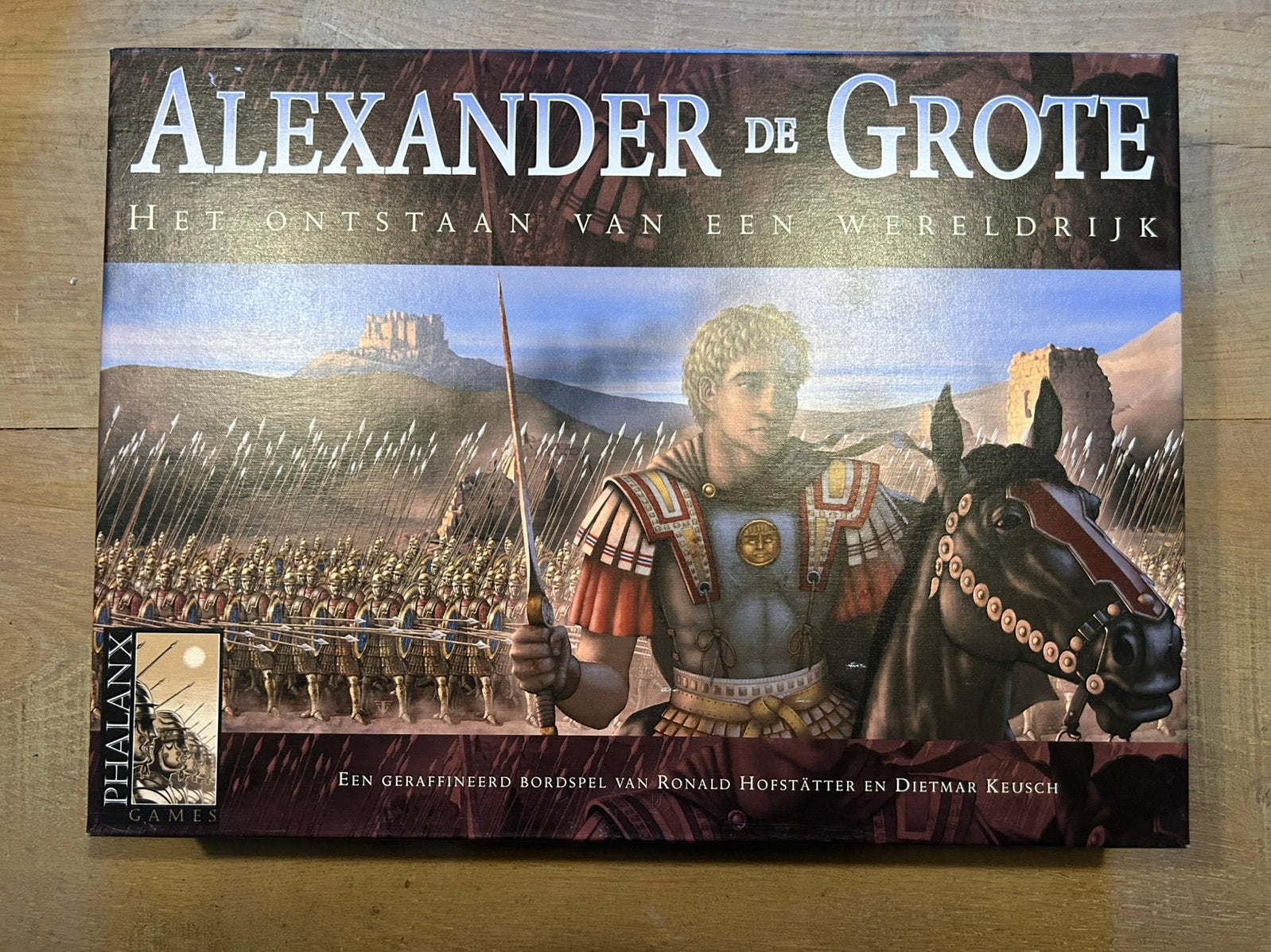 Alexander de Grote bordspel, Ophalen of Verzenden, Zo goed als nieuw
