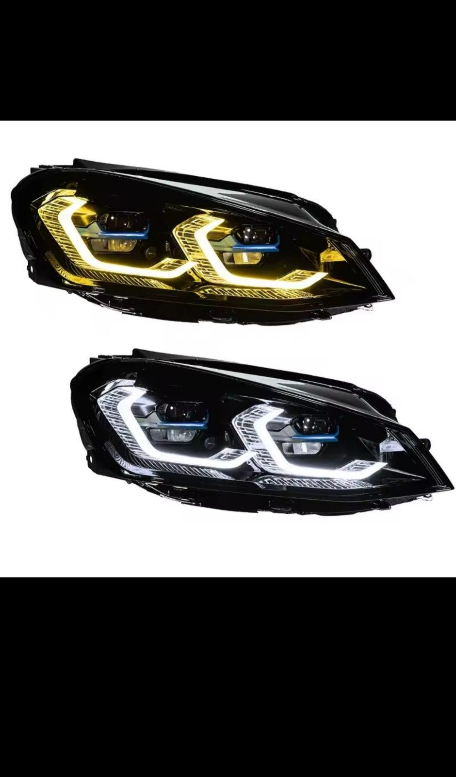 VW Golf 7  LED Koplampen nieuwe style, Auto-onderdelen, Ophalen of Verzenden, Nieuw, Volkswagen