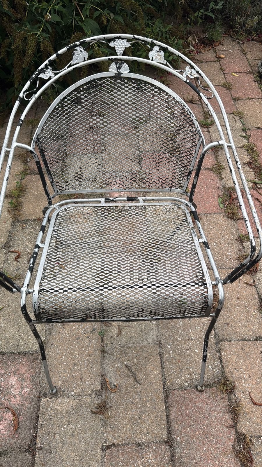 4 Royal Garden Elegance tuinstoellen (verf beurt nodig), Tuin en Terras, Tuinstoelen, Ophalen, Gebruikt, Metaal