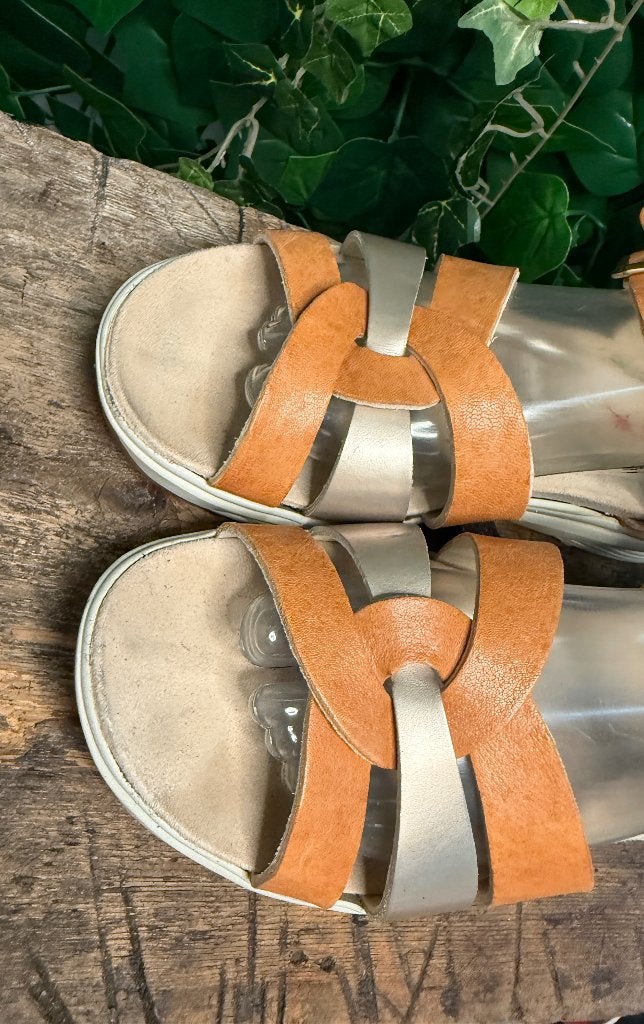 bijna nieuw sandalen van Xsensible maat 40 (wijdte G), Bruin, Nieuw, Xsensible, Xsensible