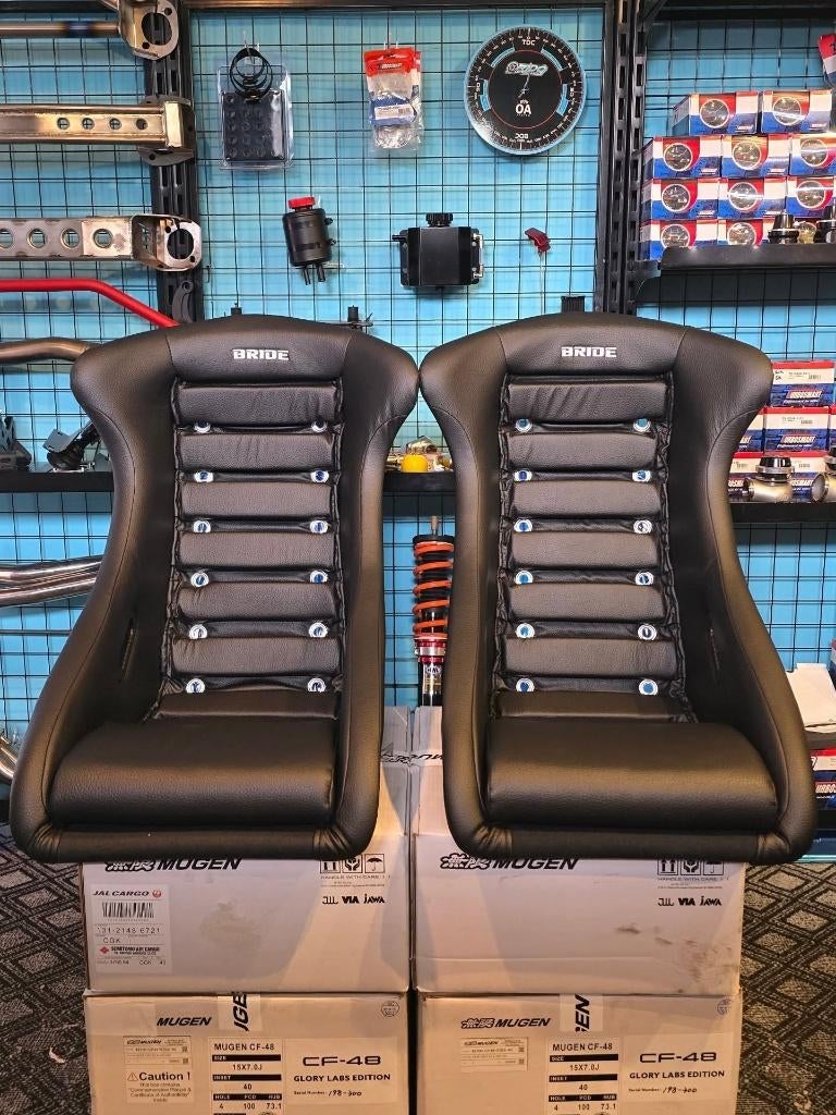 Bride Neo Classic Histrix Leder Carbon kuipstoel, Auto diversen, Ophalen of Verzenden