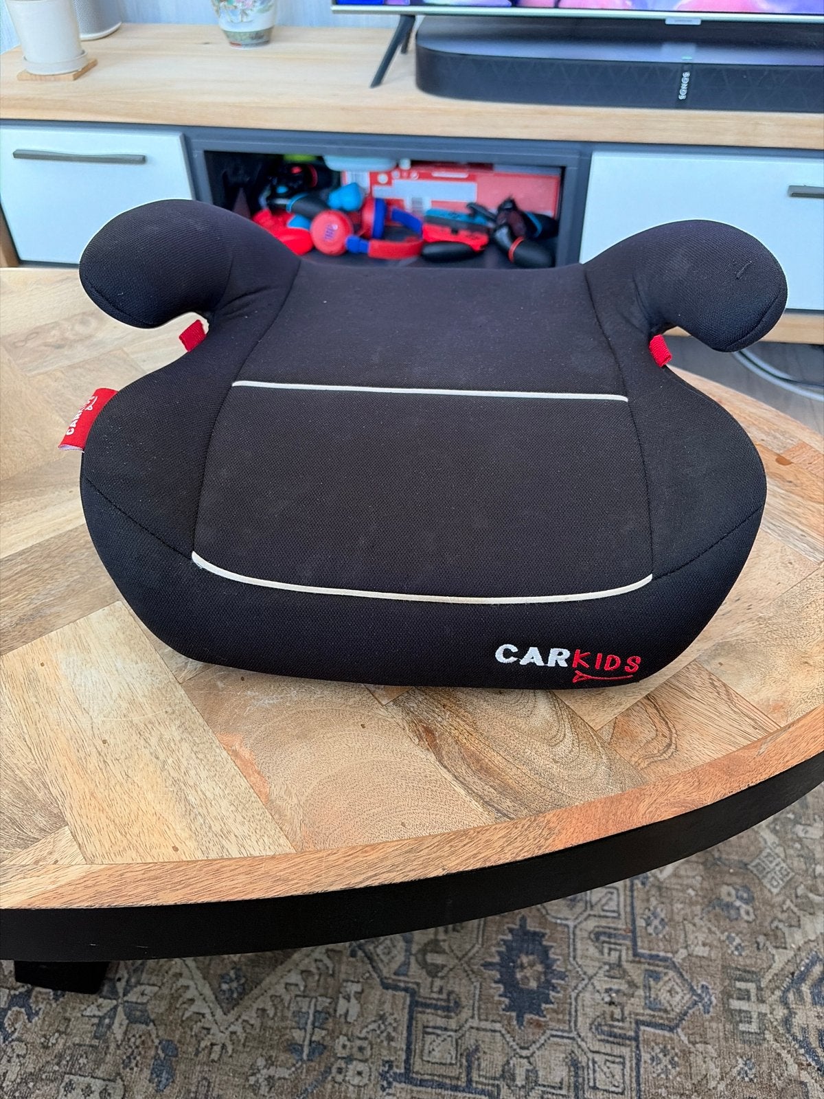 CARKIDS zitverhoger - Zwart, Overige merken, Gebruikt, Autogordel, 15 t/m 36 kg