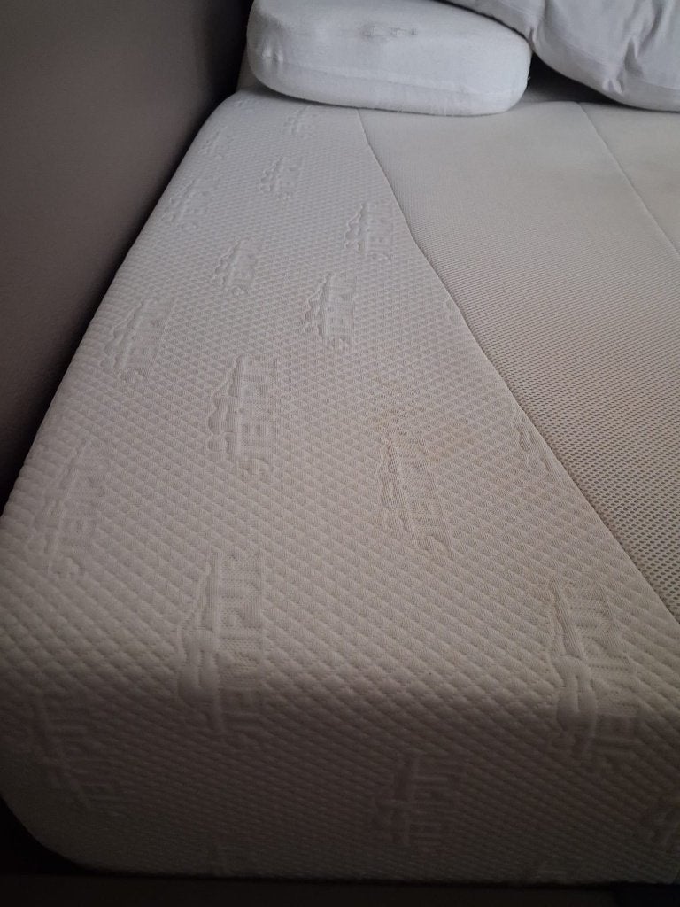 Tempur matras 90x210x25 (2stuks), Ophalen, Gebruikt, 90 cm, Eenpersoons