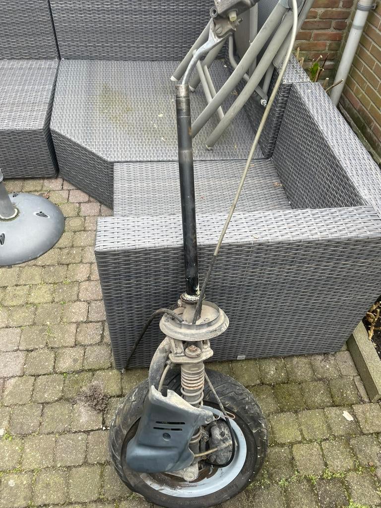 Hezegon voorvork compleet, Ophalen, Gebruikt