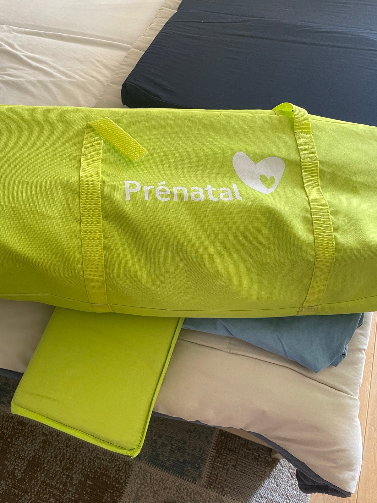 Compleet Prenatal camping/reisbedje met toebehoren, Ophalen, Zo goed als nieuw, Reisbedje