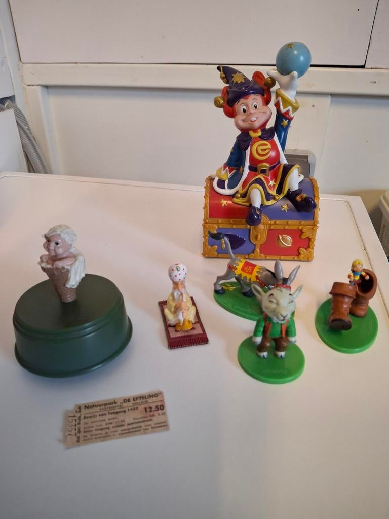 Efteling Decoratie Set: Sprookjesfiguren en Souvenirs, Ophalen of Verzenden, Gebruikt, Beeldje of Poppetje