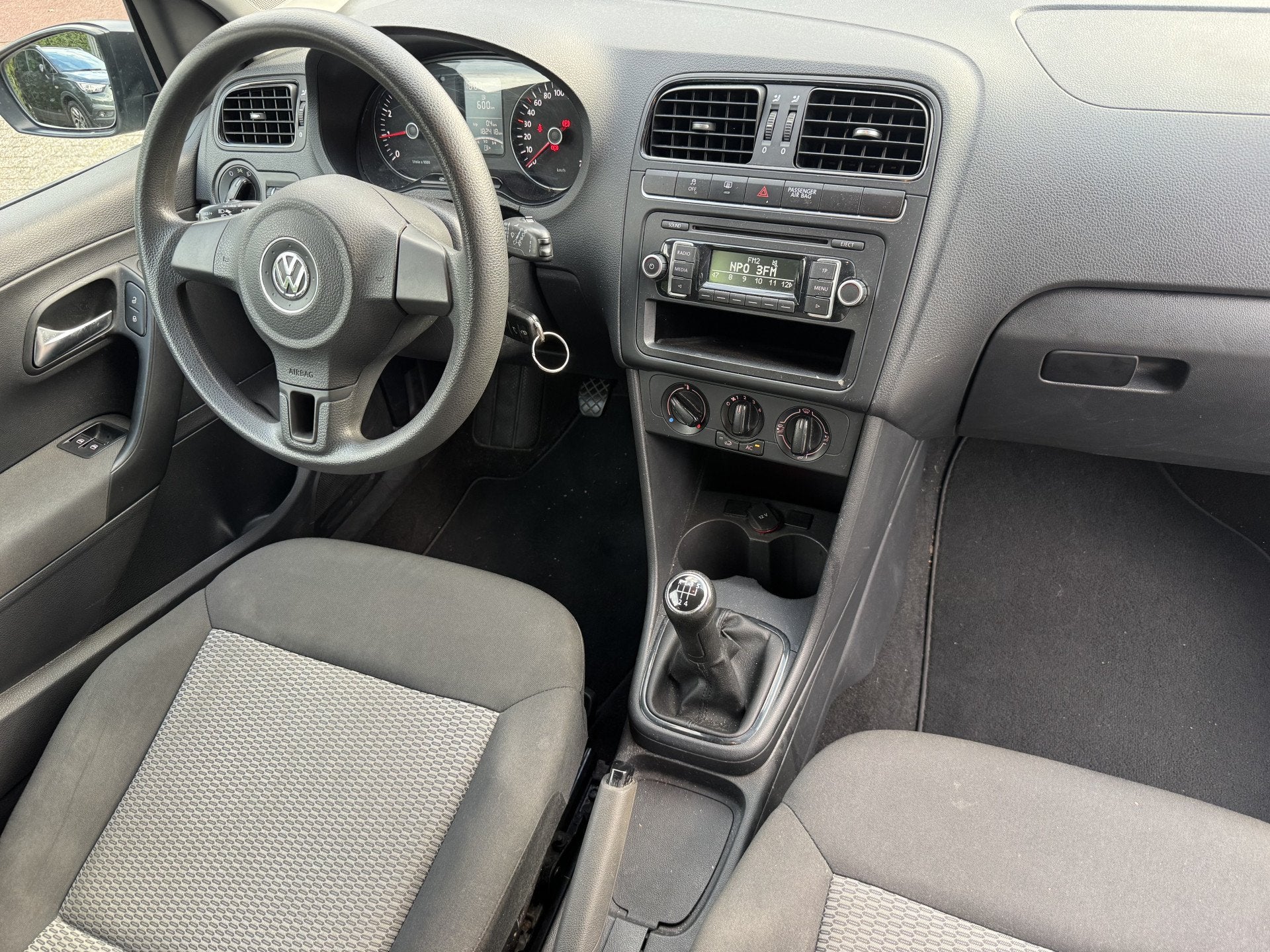Volkswagen Polo 1.2 Easyline 3d., Airco | LMV | nwe APK, Voorwielaandrijving, Euro 5, 60 pk, 1198 cc