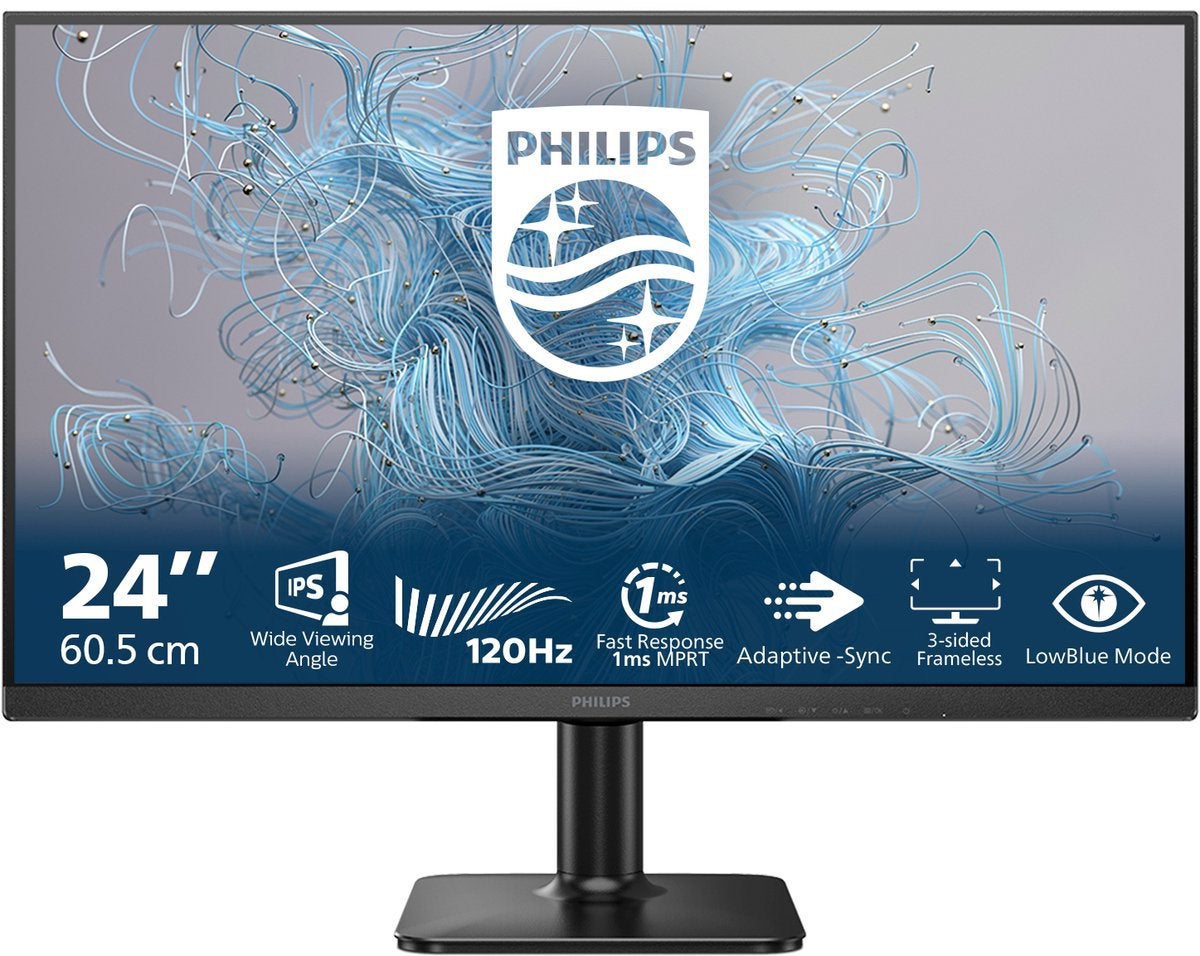 2x Philips Monitor 24E2N1110 24 inch, Computers en Software, Monitoren, IPS, Full HD, Ophalen of Verzenden, Zo goed als nieuw