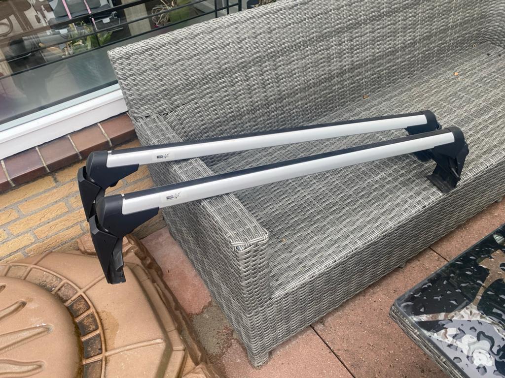 Originele dakdragers voor VW Polo R6, in goede staat, Auto diversen, Dakdragers, Ophalen, Gebruikt