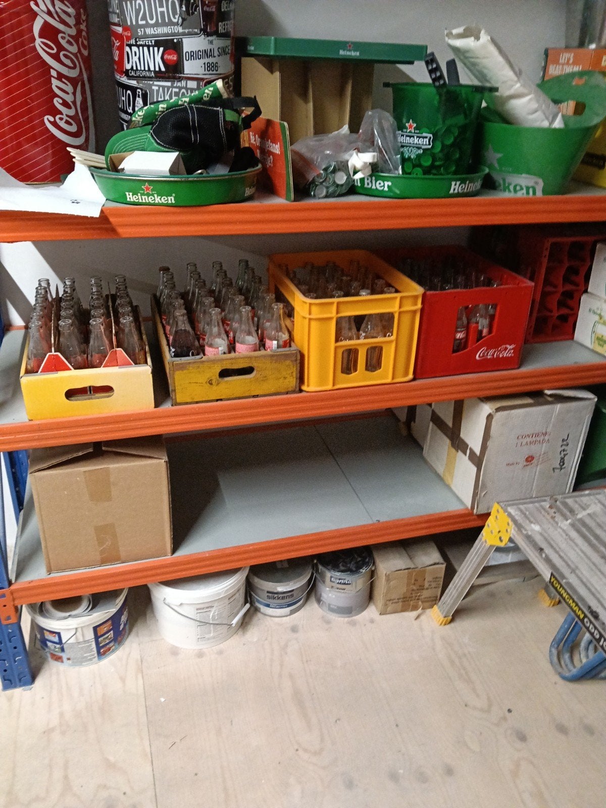 Diverse Coca-Cola  verzamelitems, Verzamelen, Ophalen, Gebruikt