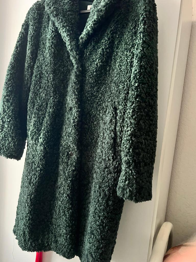 Groene mantel maar s, Kleding | Dames, Jassen | Winter, Ophalen of Verzenden, Nieuw, Maat 36 (S), Groen