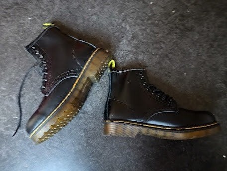 Enkellaarsjes Zwart maat 39, NIEUW Dr. Martens stijl, Kleding | Dames, Zwart, Lage of Enkellaarzen, Nieuw, Ophalen of Verzenden