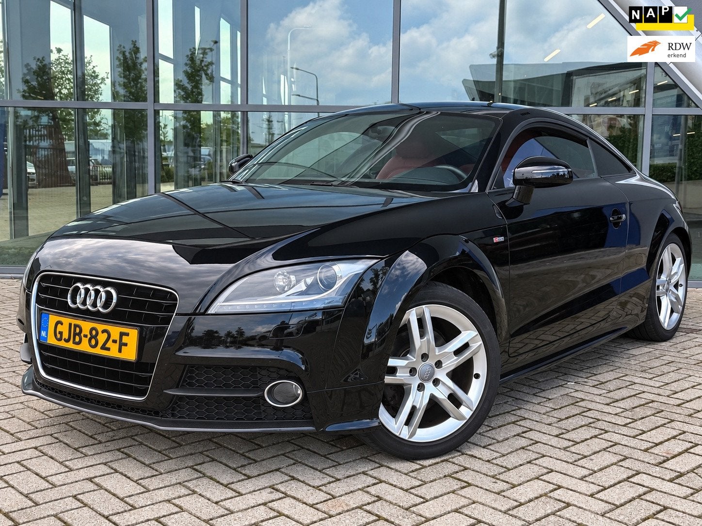 Audi TT 2.0 TFSI Pro Line S Automaat, Vol Leder Dealer Onder, Auto's, TT, 4 cilinders, 1984 cc, 4 stoelen