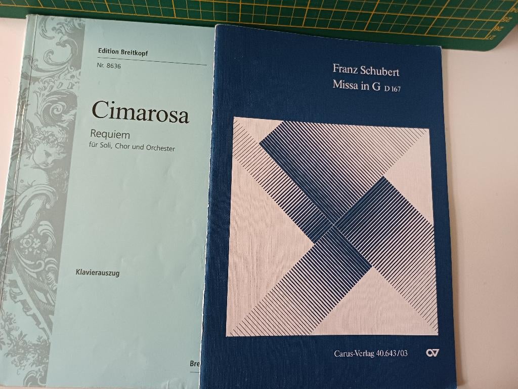Zgan Cimarosa, Schubert pianouittrekseksel, Muziek en Instrumenten, Bladmuziek, Ophalen of Verzenden, Zo goed als nieuw, Artiest of Componist
