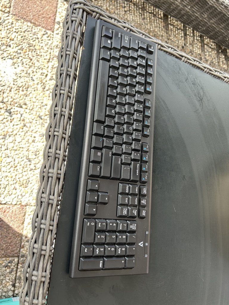 Toetsenbord, Computers en Software, Ophalen, Draadloos, Logitech toetsenbord, Toetsenbord en muis-set