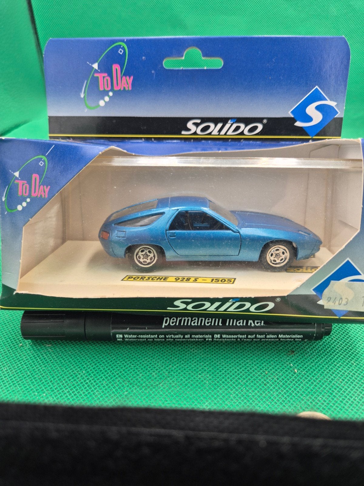 201 Porsche 928s 1/43 Solido, Ophalen of Verzenden, Zo goed als nieuw, Auto, Solido