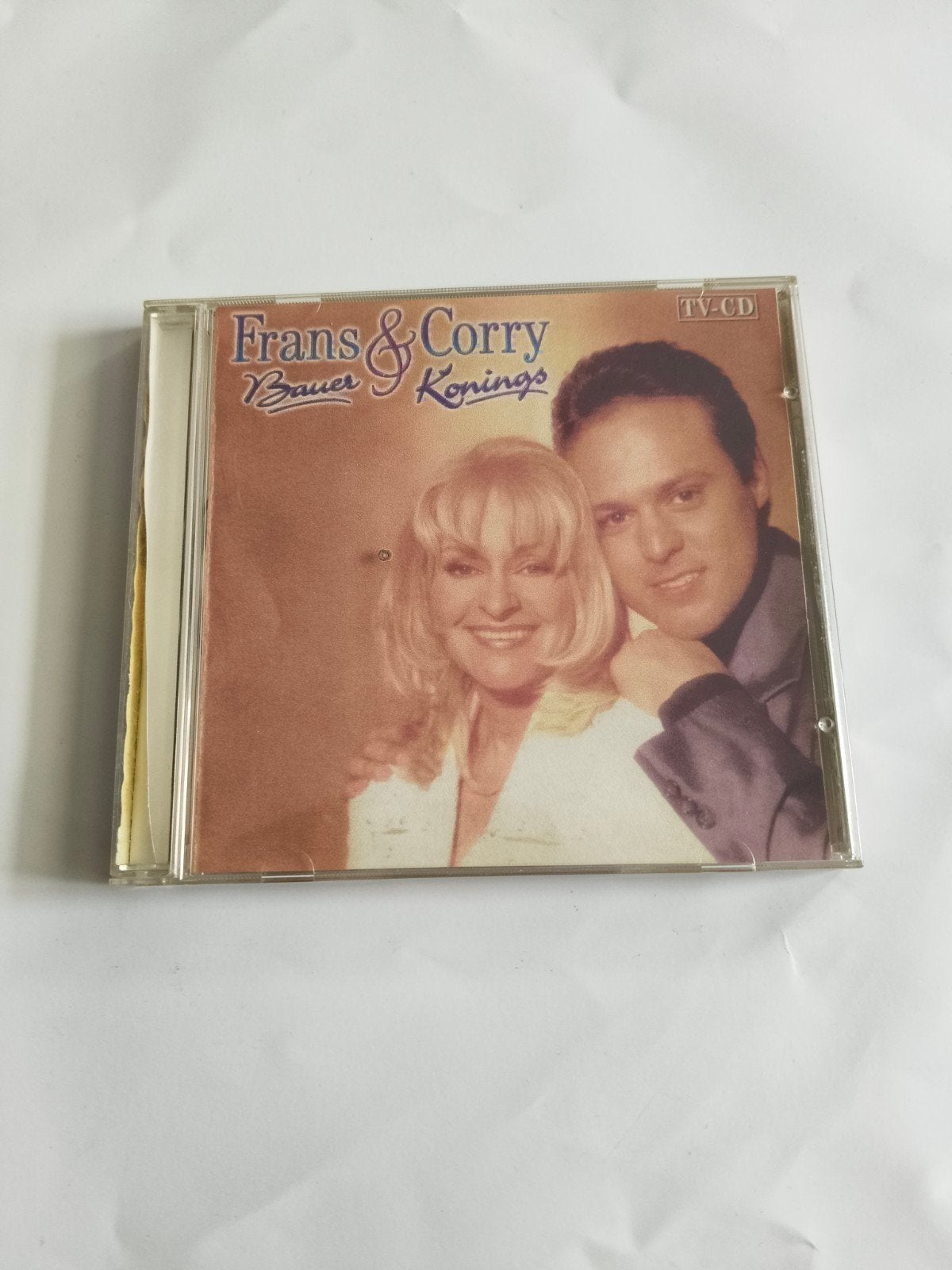 Frans Bauer & Corry Konings - TV-CD (Gebruikt), Ophalen, Inclusief boekje, Gebruikt, Schlager