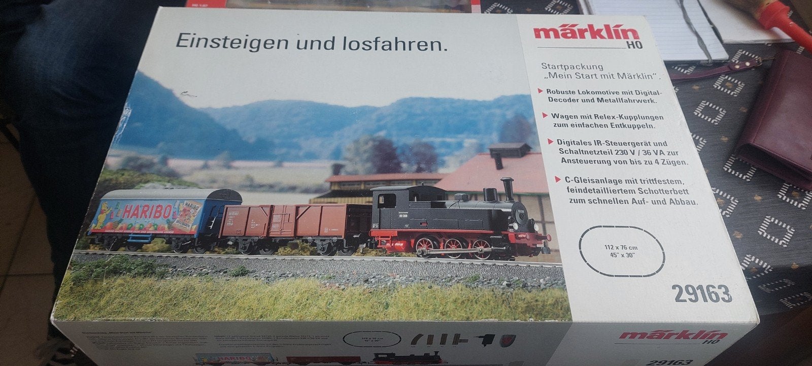 Märklin H0 Startset 29163 "Mijn Start met Märklin" -, Wisselstroom, Treinset, Ophalen of Verzenden, Zo goed als nieuw