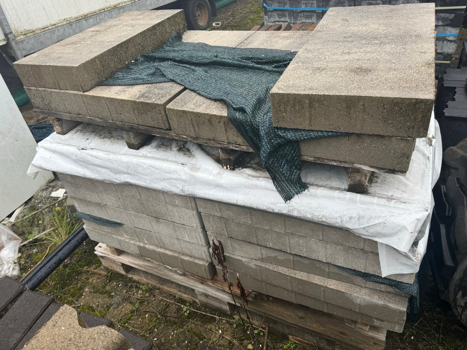 Smartton XL 30x60x8cm Matterhorn terrastegels, Ophalen of Verzenden, Nieuw, Beton, Terrastegels