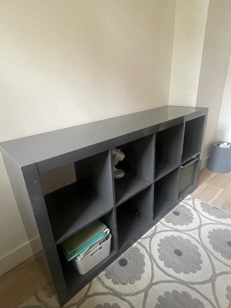 Grey Book Shelf Storage, Ophalen