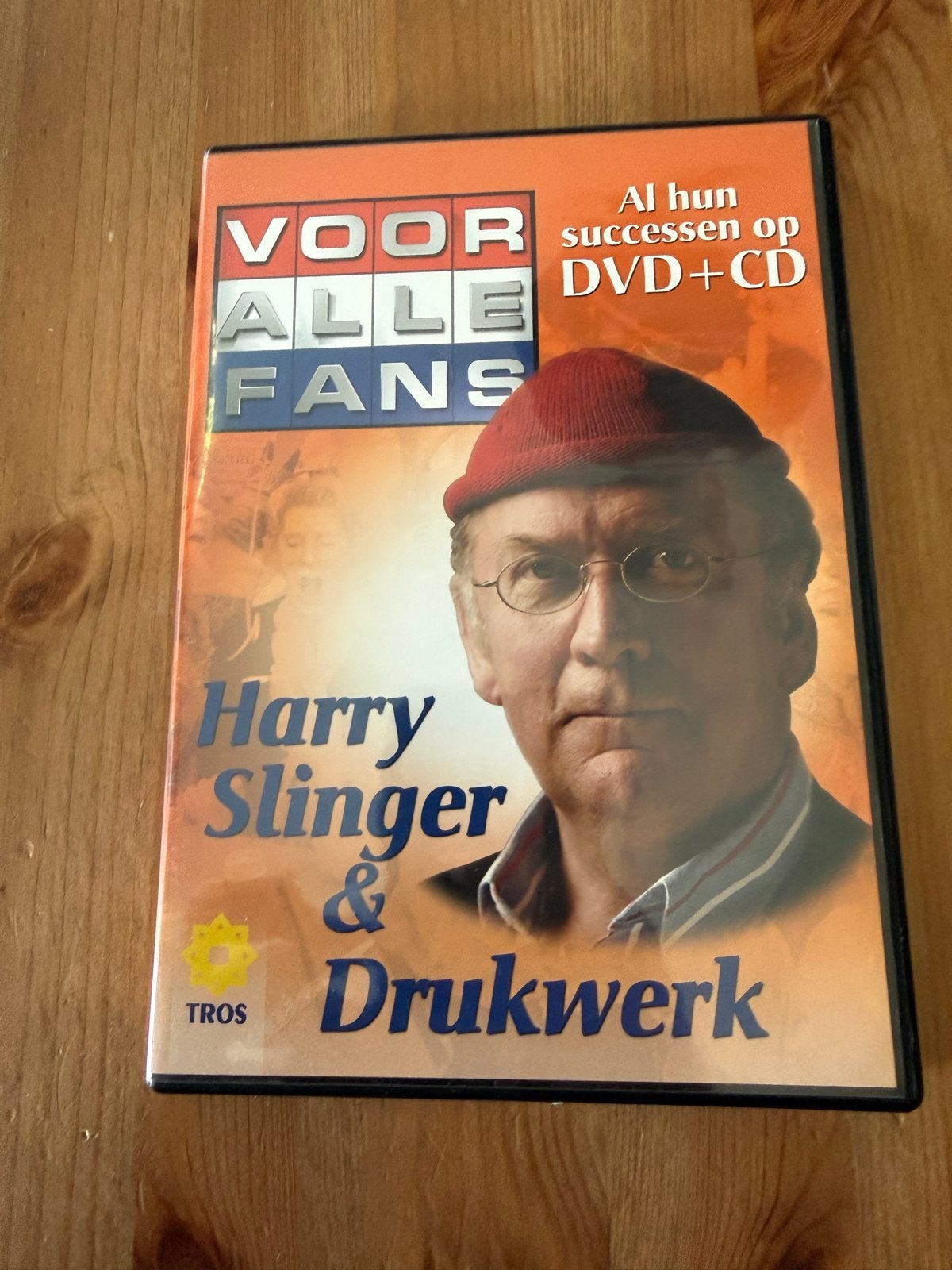Harry Slinger & Drukwerk - Voor Alle Fans (DVD+CD), Alle leeftijden, Verzenden, Zo goed als nieuw, Inclusief DVD