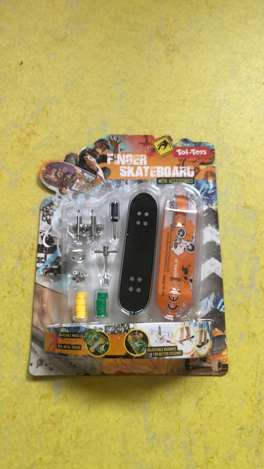 Finger skateboard toi toys, Ophalen of Verzenden, Zo goed als nieuw