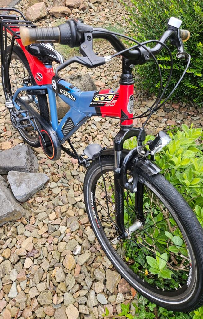 Gazelle TX 24 inch kinderfiets met 3 versnellingen, Ophalen, Terugtraprem, Versnellingen, Gazelle