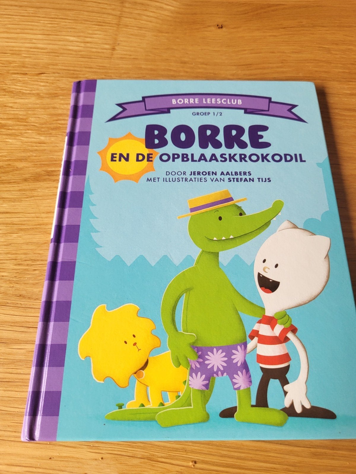 Borre en de opblaaskrokodil - Borre Leesclub, 5 of 6 jaar, Fictie algemeen, Jongen of Meisje, Nieuw