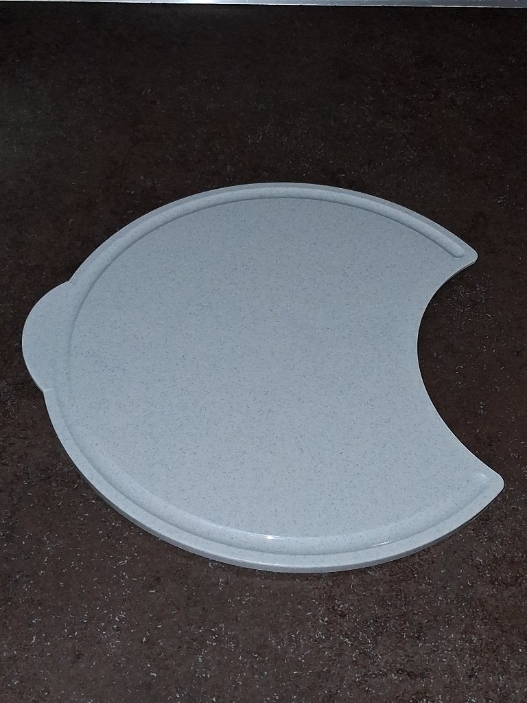 Tupperware snijplank rond uitmuntende staat, Huis en Inrichting, Keuken | Tupperware, Ophalen of Verzenden, Schaal