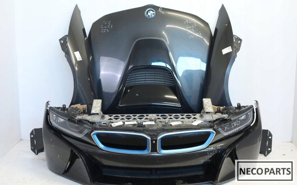 BMW i8 L12 C23 ZIJSCHERM VOORKAP BUMPER VOORFRONT LEVERBAAR, Gebruikt, -, -, Ophalen of Verzenden