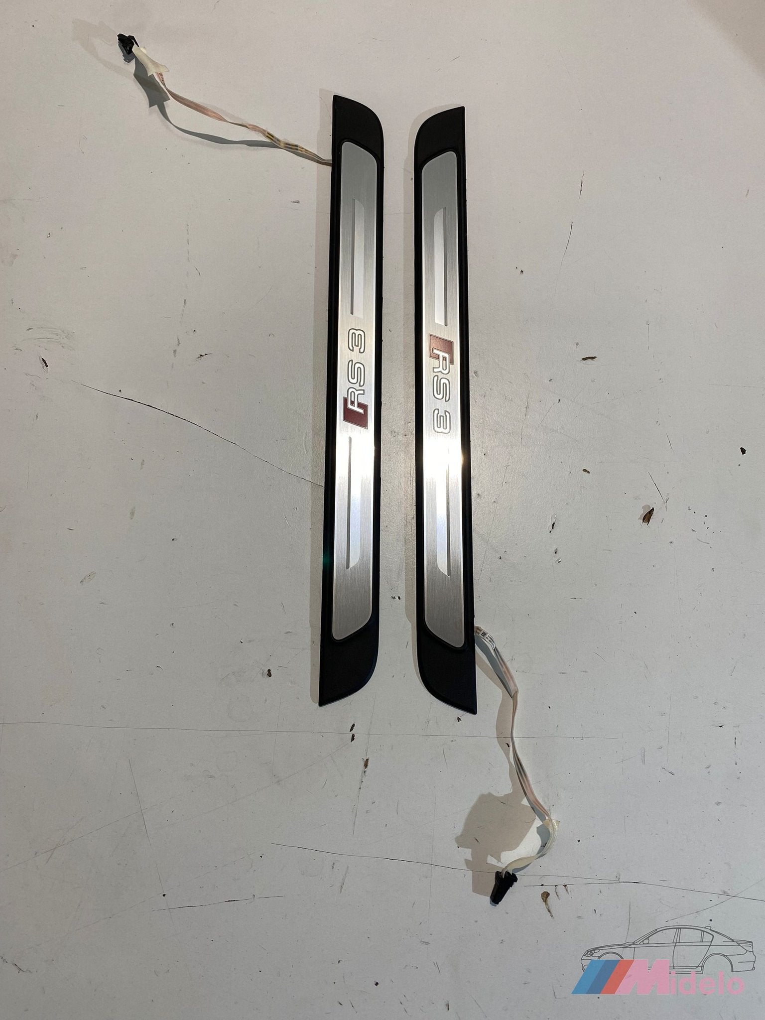 AUDI A3 RS3 INSTAPLIJSTEN VERLICHT, Auto-onderdelen, Gebruikt, -, -, -