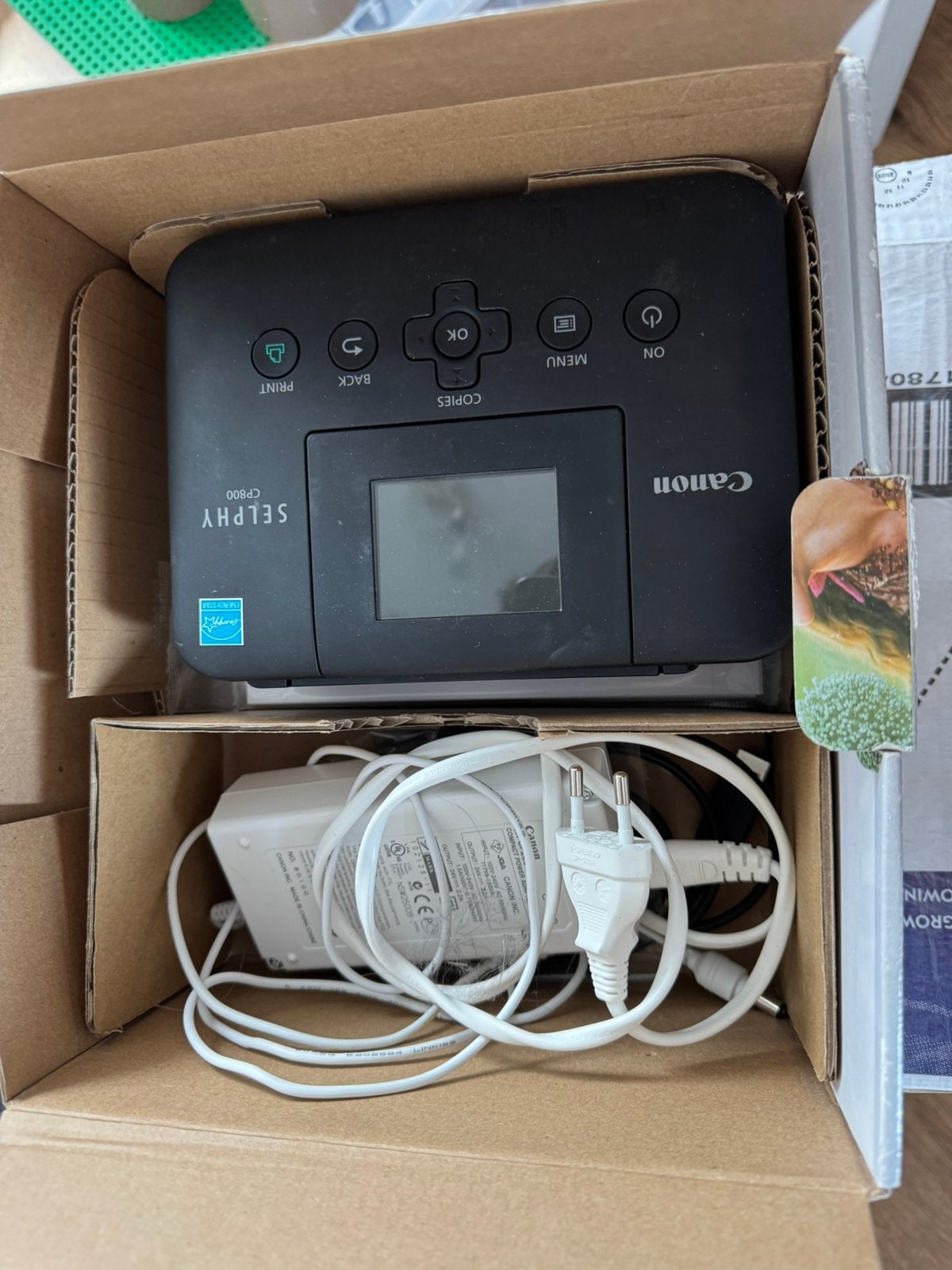Canon selphy CP800 miniprinter, Ophalen of Verzenden, Zo goed als nieuw, Canon, Geen optische zoom