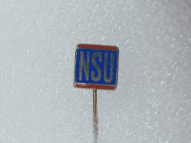 SP1760 Speldje NSU, Verzamelen, Speldjes, Pins en Buttons, Ophalen of Verzenden, Gebruikt, Overige onderwerpen
