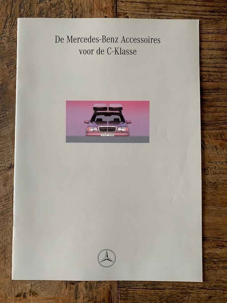 Folder brochure Mercedes-Benz C-klasse Accessoires 1993 W202, Zo goed als nieuw, Mercedes-Benz, Mercedes, Ophalen of Verzenden
