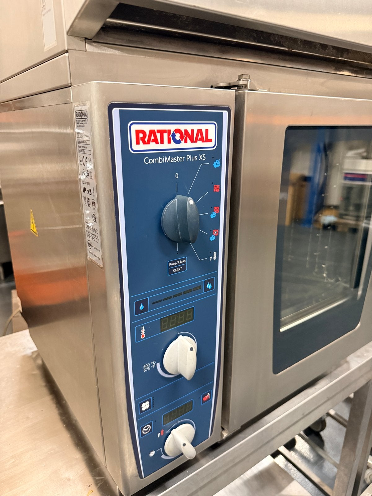 Rational CombiMaster Plus XS 6 2/3 E met kap op 230V!, Ophalen, Gebruikt, Ovens, Magnetrons en Steamers