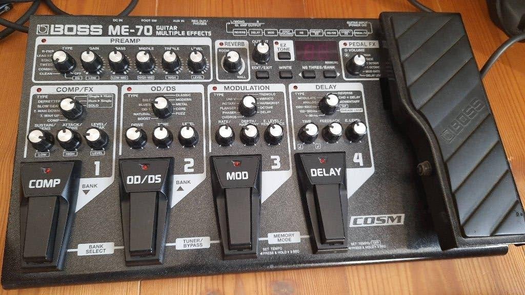 Boss ME-70 multi-effect guitar pedalboard, Ophalen, Zo goed als nieuw, Multi-effect