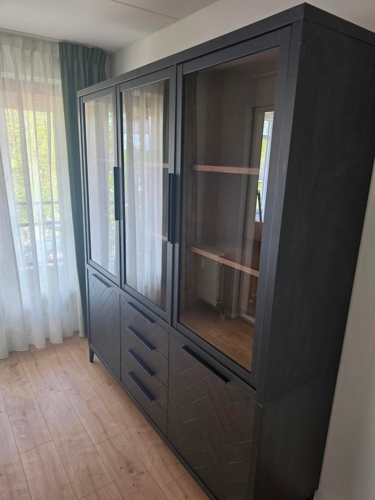 Vitrinekast, Huis en Inrichting, Ophalen of Verzenden, Zo goed als nieuw, 25 tot 50 cm