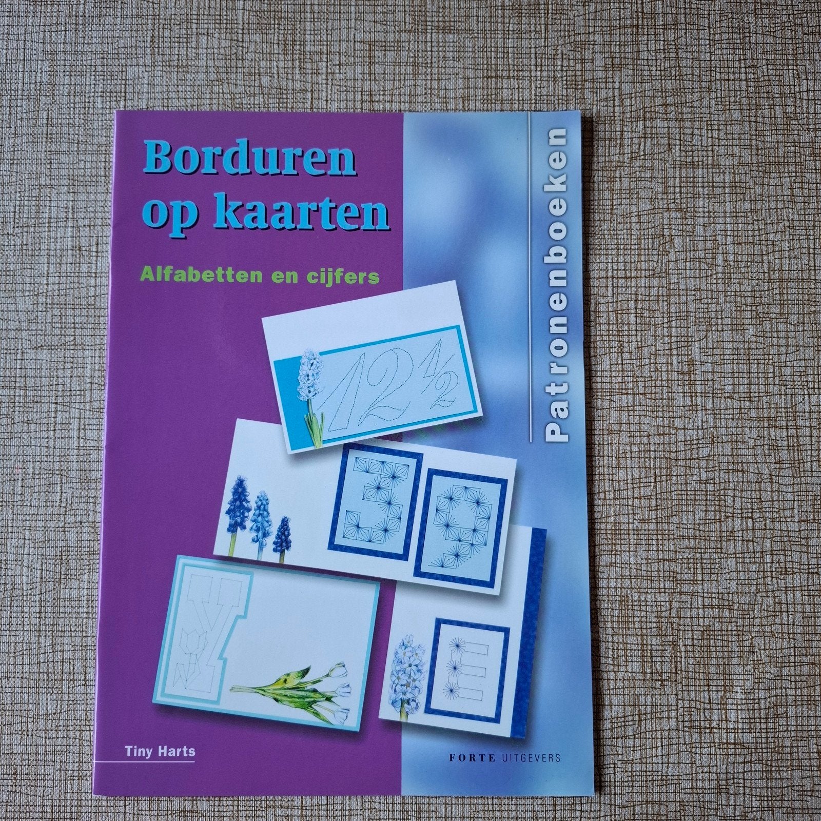 Borduren op kaarten, Boeken, Ophalen of Verzenden