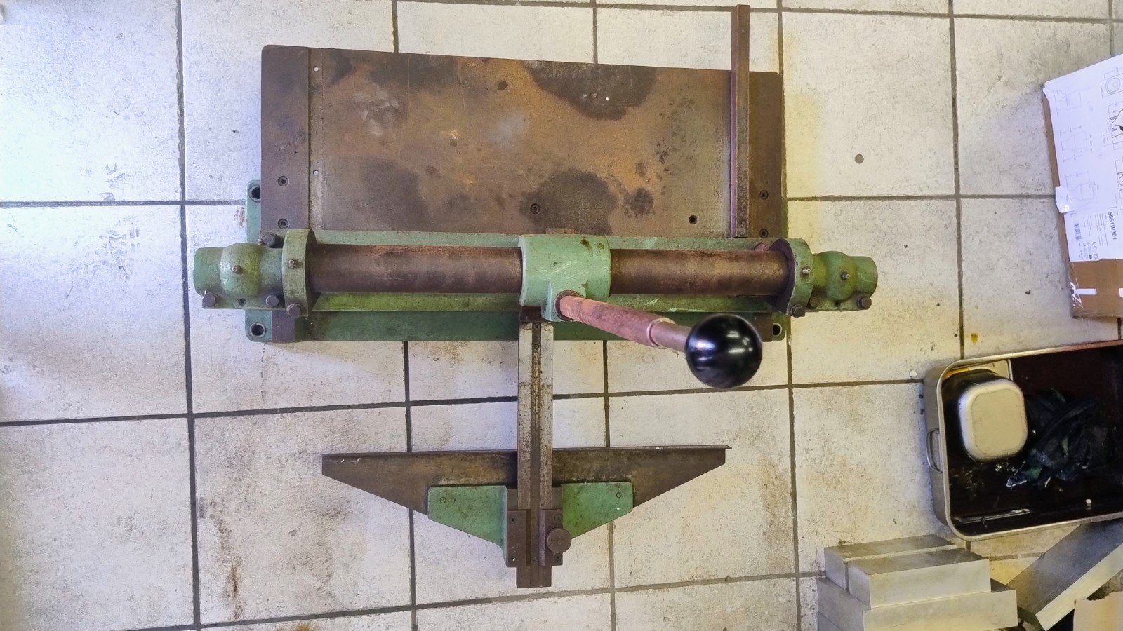 hefboomschaar / platenschaar – 70cm, Ophalen