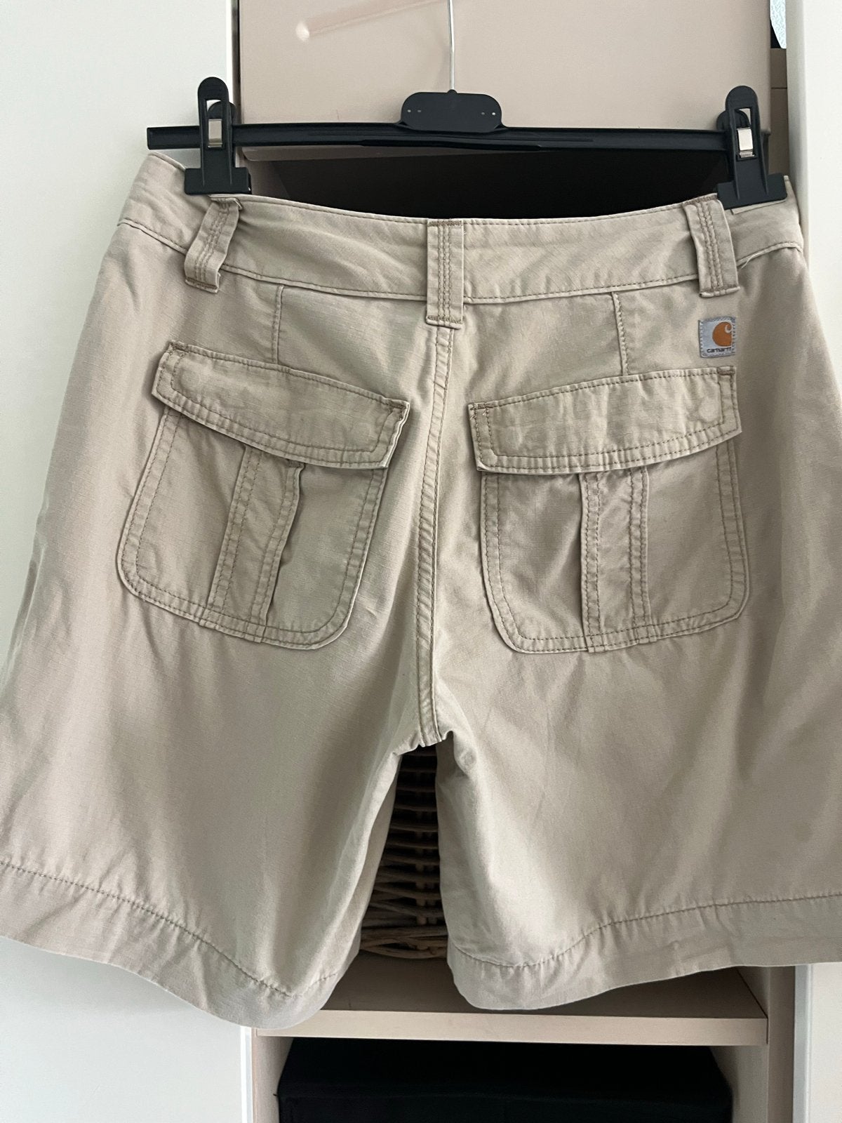 Vintage Carhartt Original Fit Shorts - Maat S, Kleding | Dames, Kort, Beige, Ophalen of Verzenden, Maat 36 (S)
