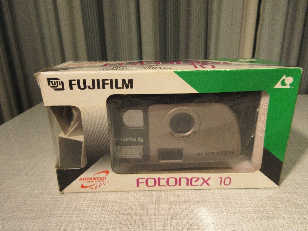 Vintage Fujifilm Fotonex 10 camera, Ophalen of Verzenden, Nieuw, Spiegelreflex, Fuji