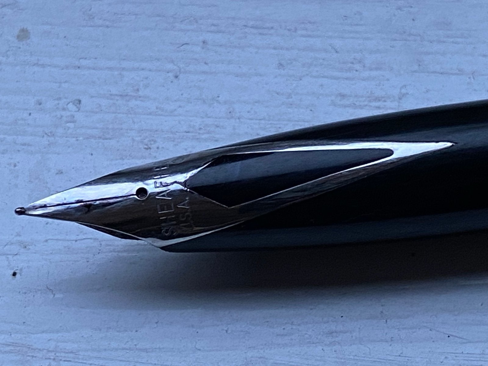 Sheaffer Targa 1002 Vulpen - Klassiek Zwart Design, Ophalen of Verzenden, Gebruikt, Vulpen, Sheaffer