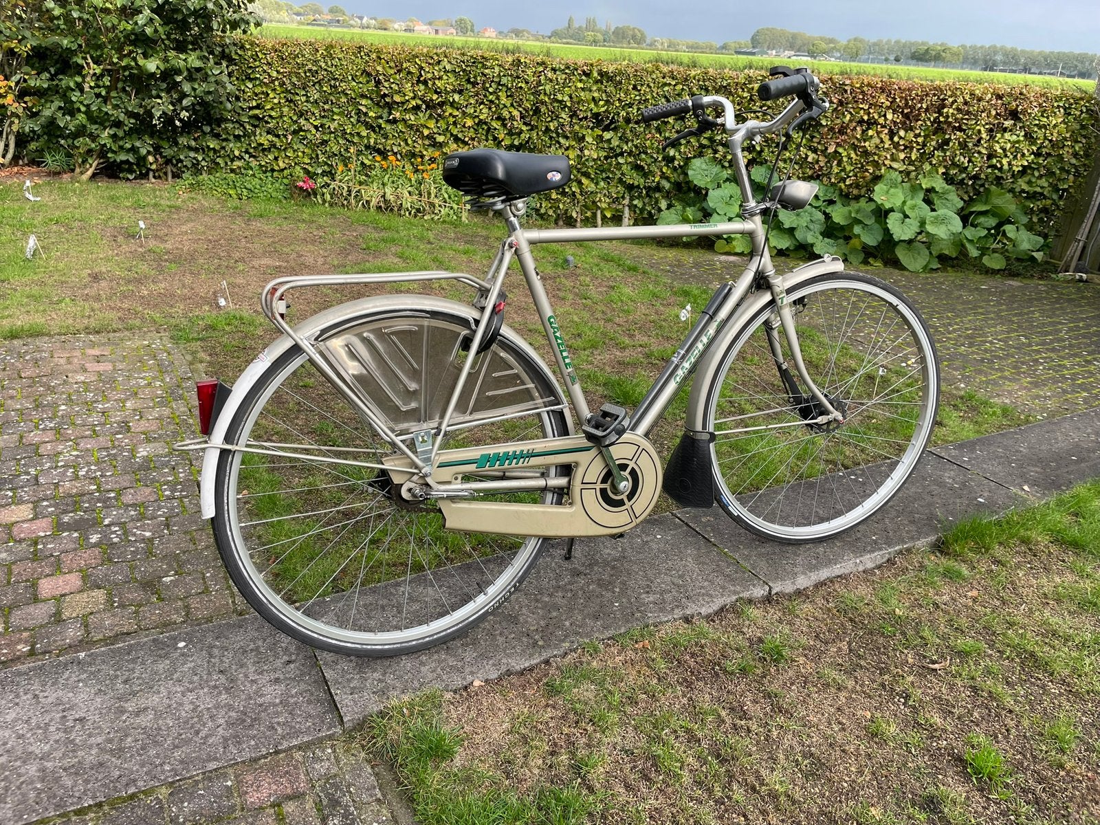 Gazelle Herenfiets 3 versnellingen ipst, Fietsen en Brommers, 55 tot 59 cm, Ophalen, Trommelrem, Jaren '60 of nieuwer