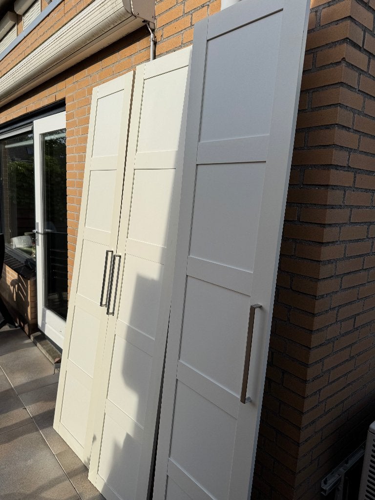 3 Ikea kastdeuren 236x60, Ophalen, Gebruikt, 200 cm of meer, 50 tot 100 cm