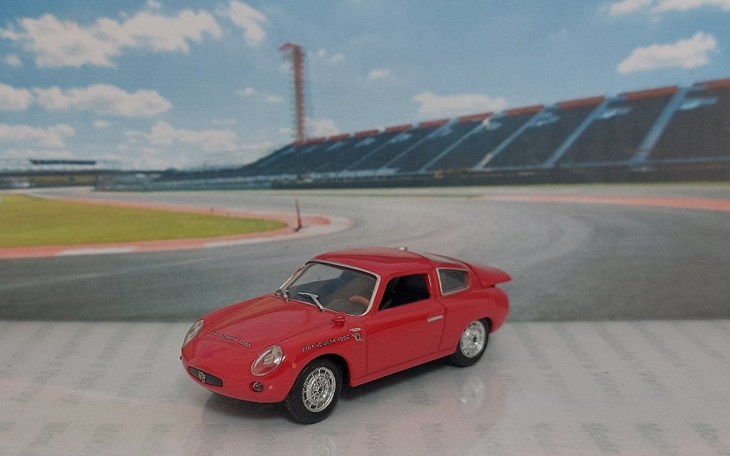1:43 Fiat Abarth 1000 Bialbero; fastback coupe 1962; Metro, Hobby en Vrije tijd, Modelauto's | 1:43, Ophalen, Gebruikt, Auto, Overige merken