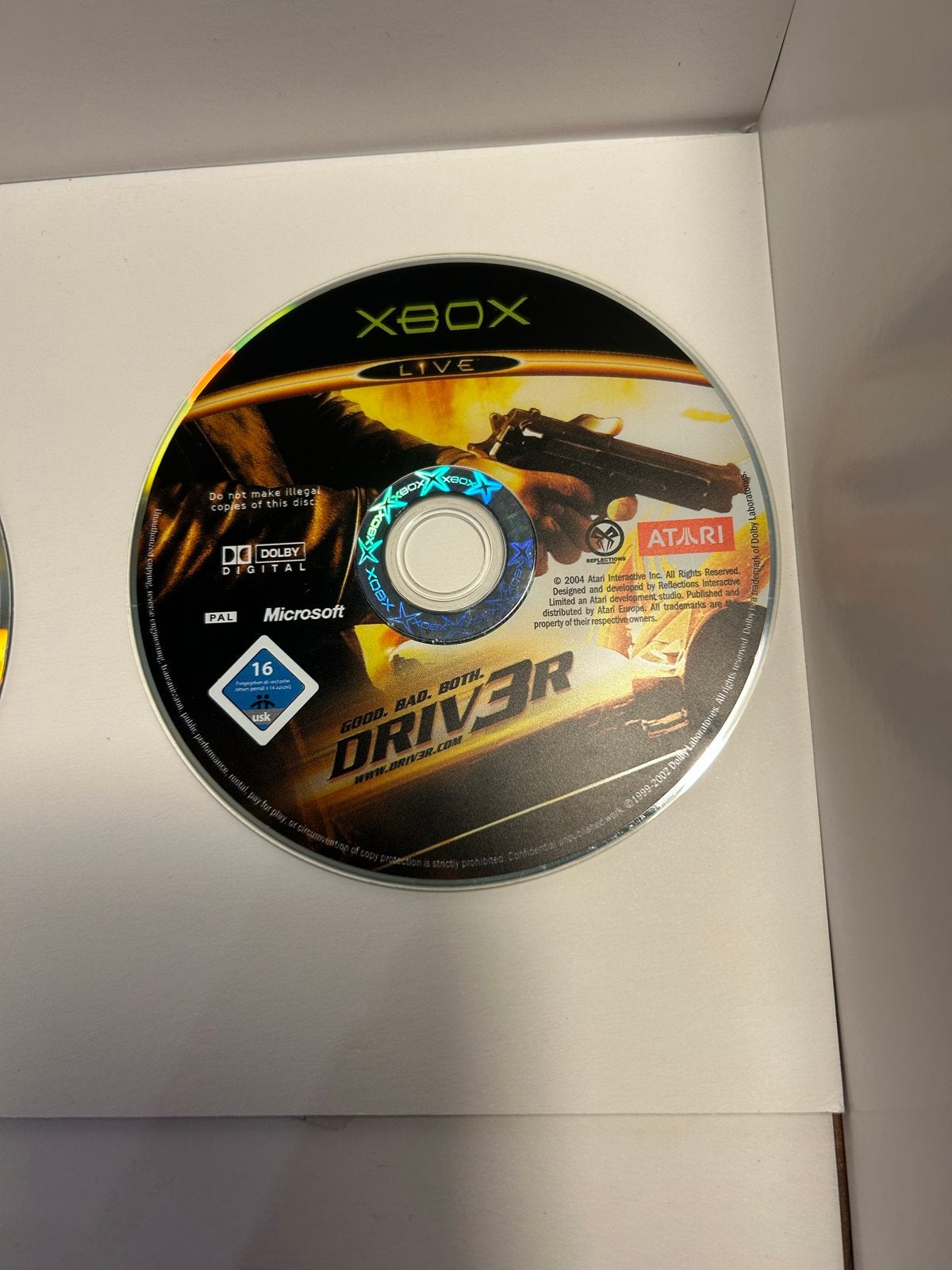 Driver 3 (Driv3r) Xbox Live - Originele Xbox Game, Avontuur en Actie, Online, Gebruikt, 1 speler