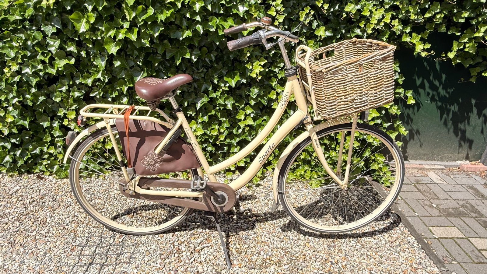 Sparta dames/omafiets Crème wit, 3 versnellingen., Fietsen en Brommers, Fietsen | Dames | Omafietsen, Gebruikt, 53 tot 56 cm, Versnellingen